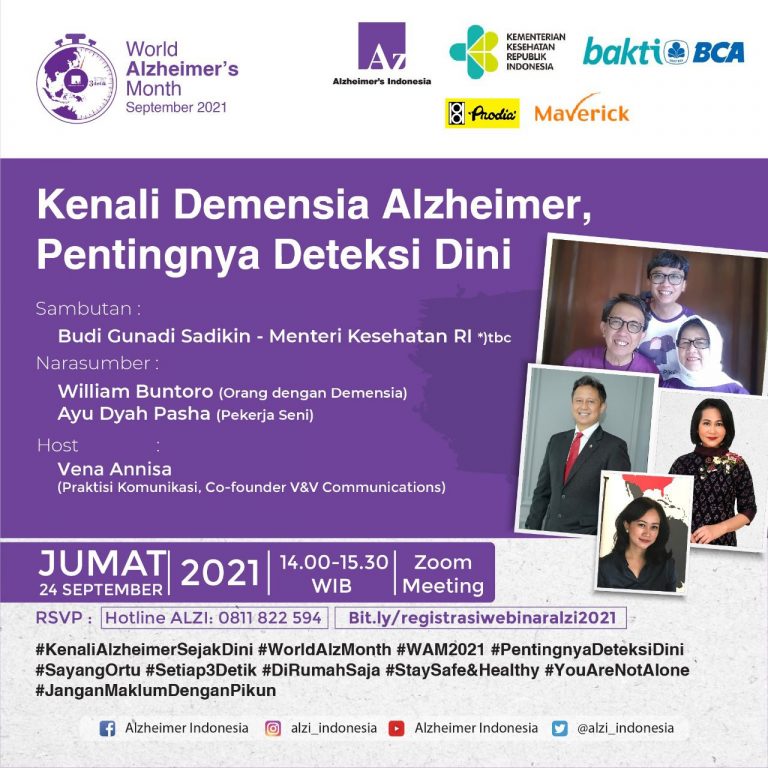 Webinar ALZI Pusat – Kenali Demensia Alzheimer, Pentingnya Deteksi Dini ...